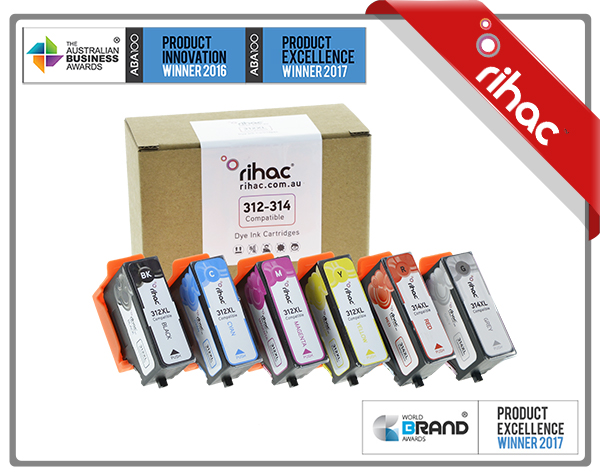 312/314XL Rihac Ink Cartridge Set
